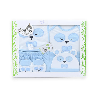 Sleepy Panda 10 Piece Starter Set Gift Box Blue