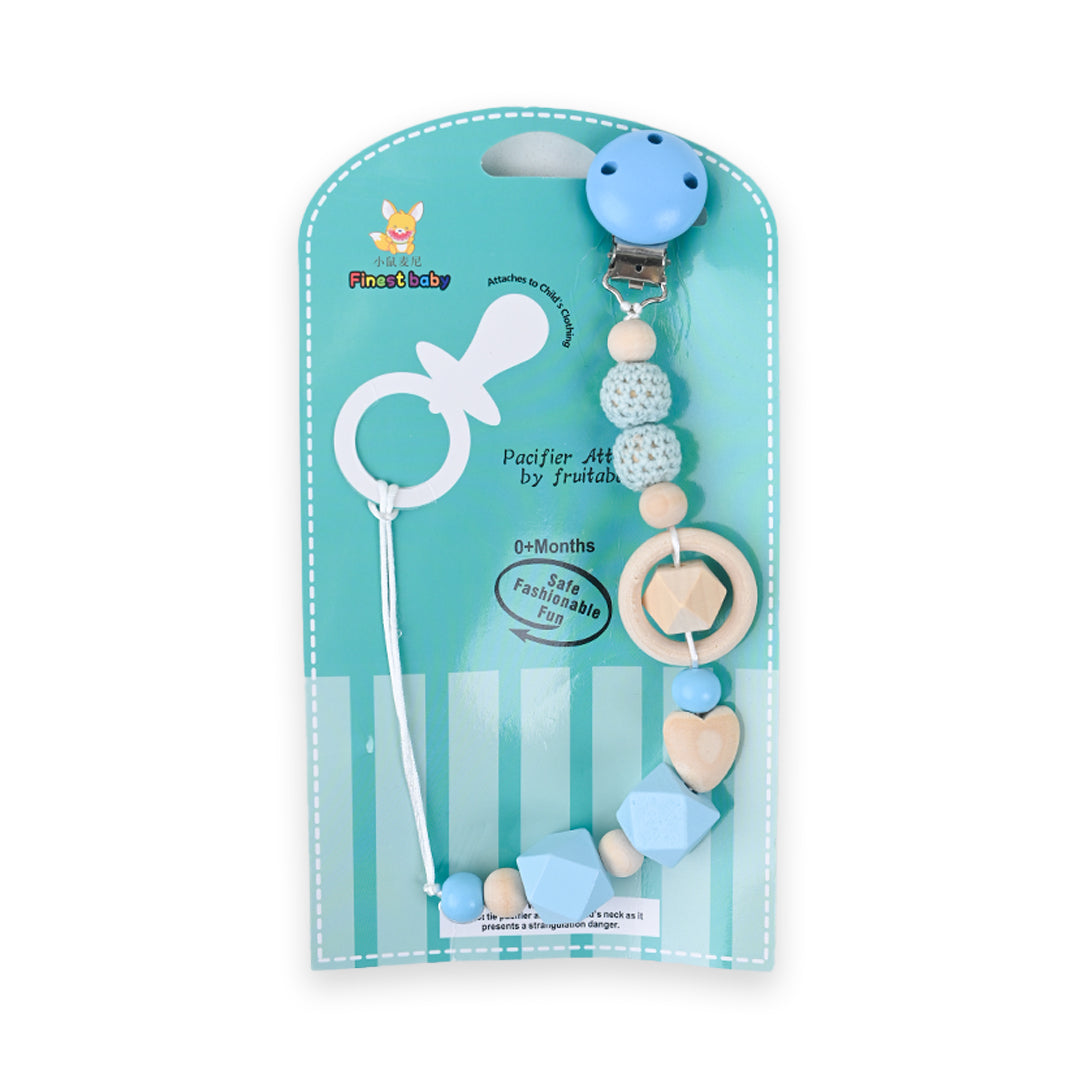 Beetle Wooden Pacifier Chain