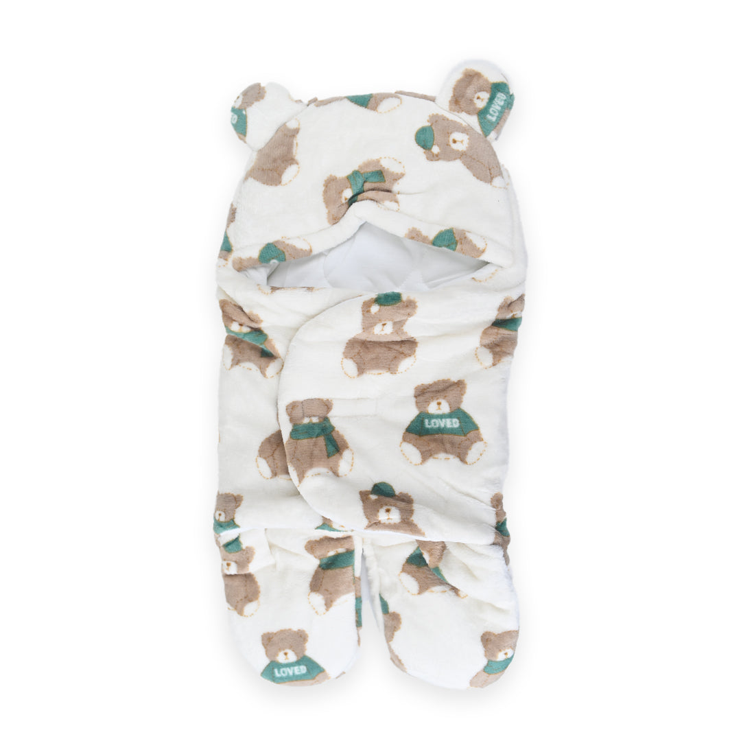 Bear Loved Quilted Swaddle And Sleep Bag