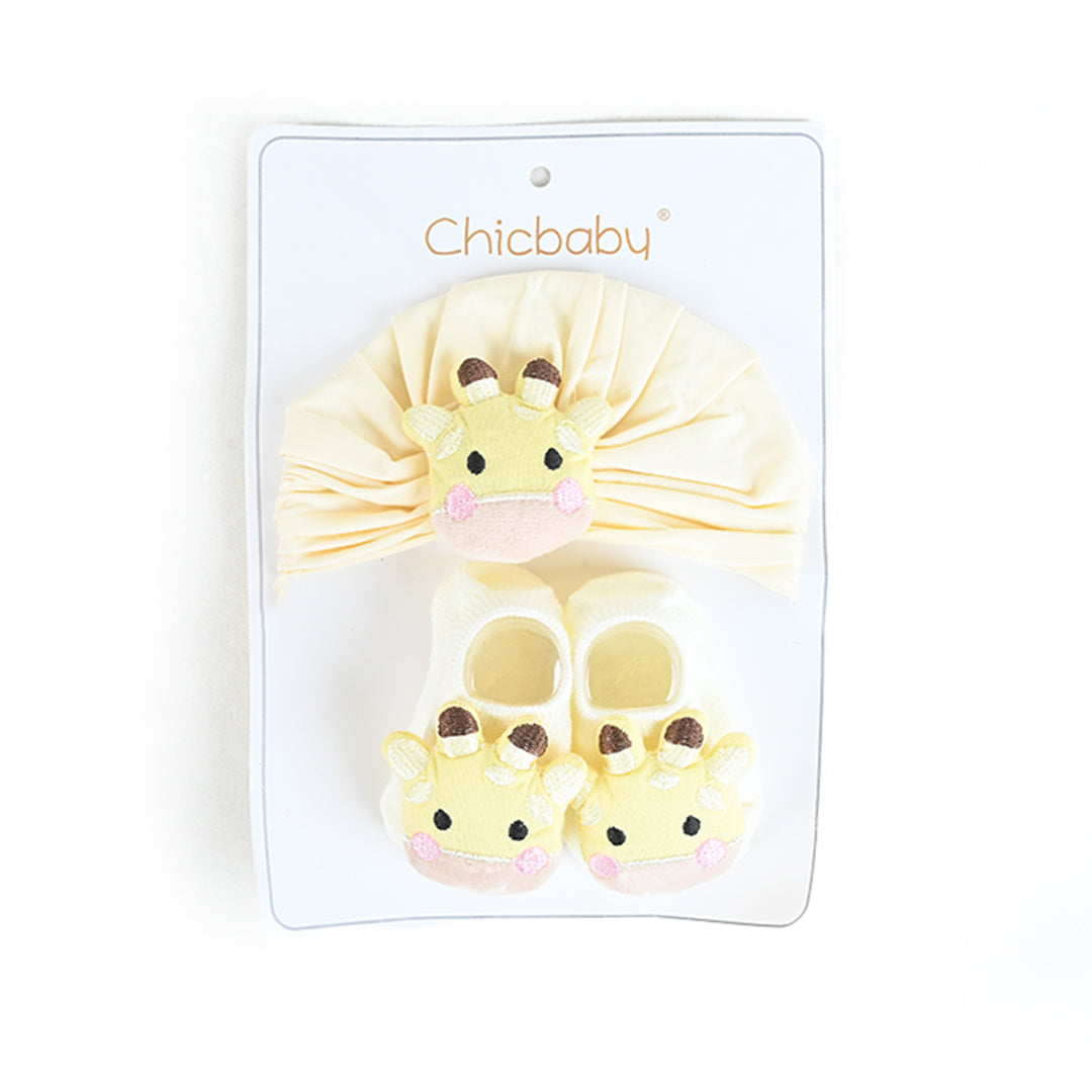 Turban Hat With  Booties