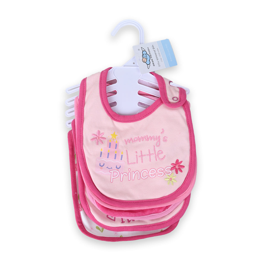 Mommy's Princess 5 Piece Bib Set