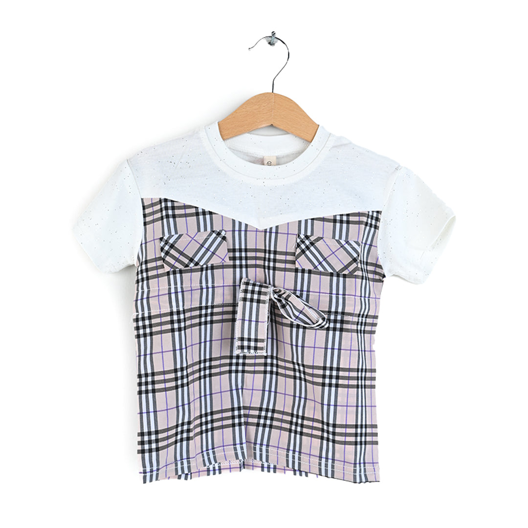 Check Burberry Baby Frock