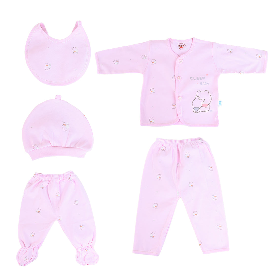 Bears 5 Piece New Born Baby Starter Set