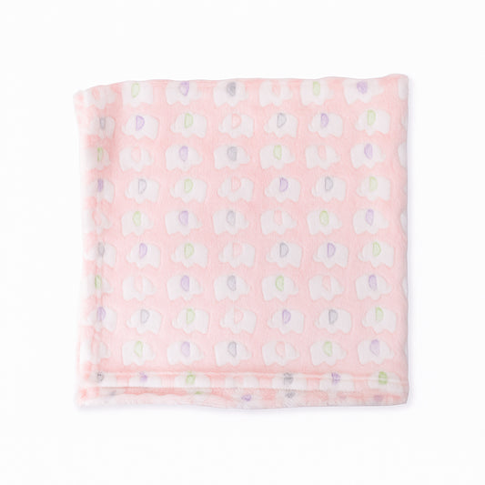 Tiny Elephant Fleece Blanket