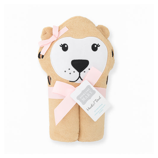 Cute Cheetah Hooded Bath Towel