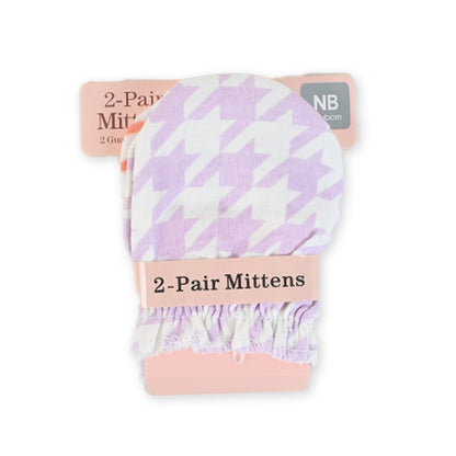 Pack of 2 Cotton Mittens D1