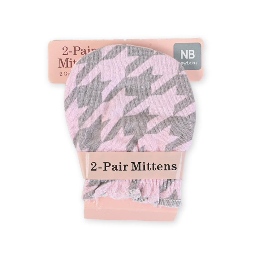 Pack of 2 Cotton Mittens D2
