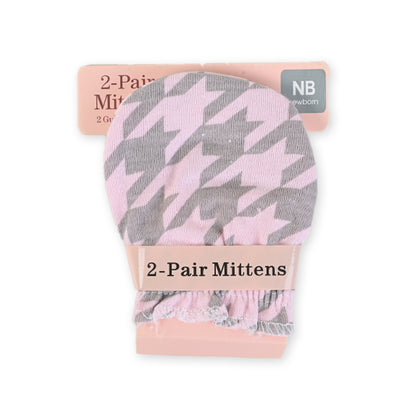 Pack of 2 Cotton Mittens D2