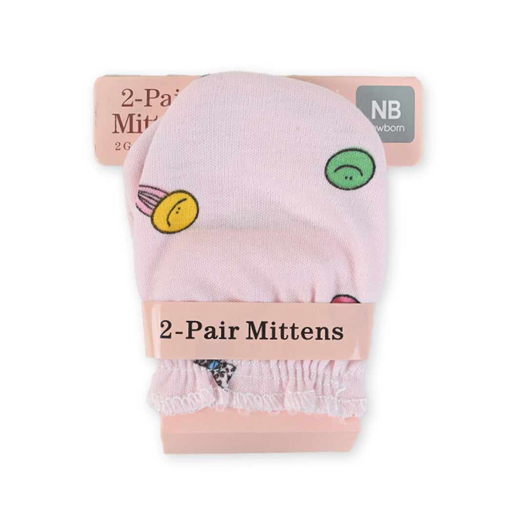 Pack of 2 Cotton Mittens D12