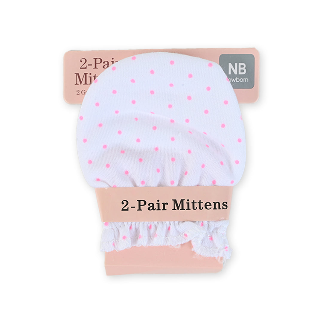Pack of 2 Cotton Mittens D5