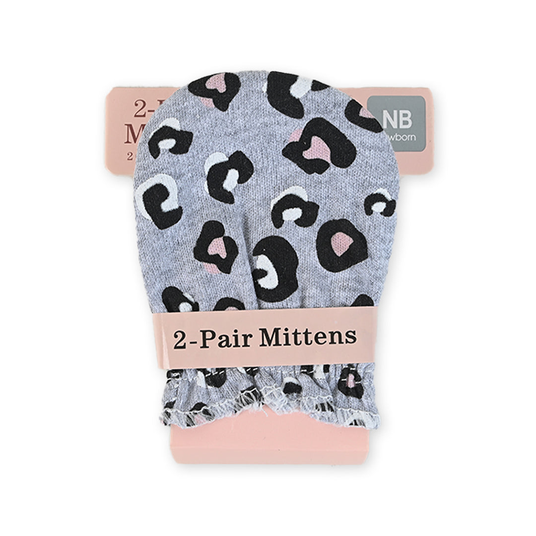 Pack of 2 Cotton Mittens D4