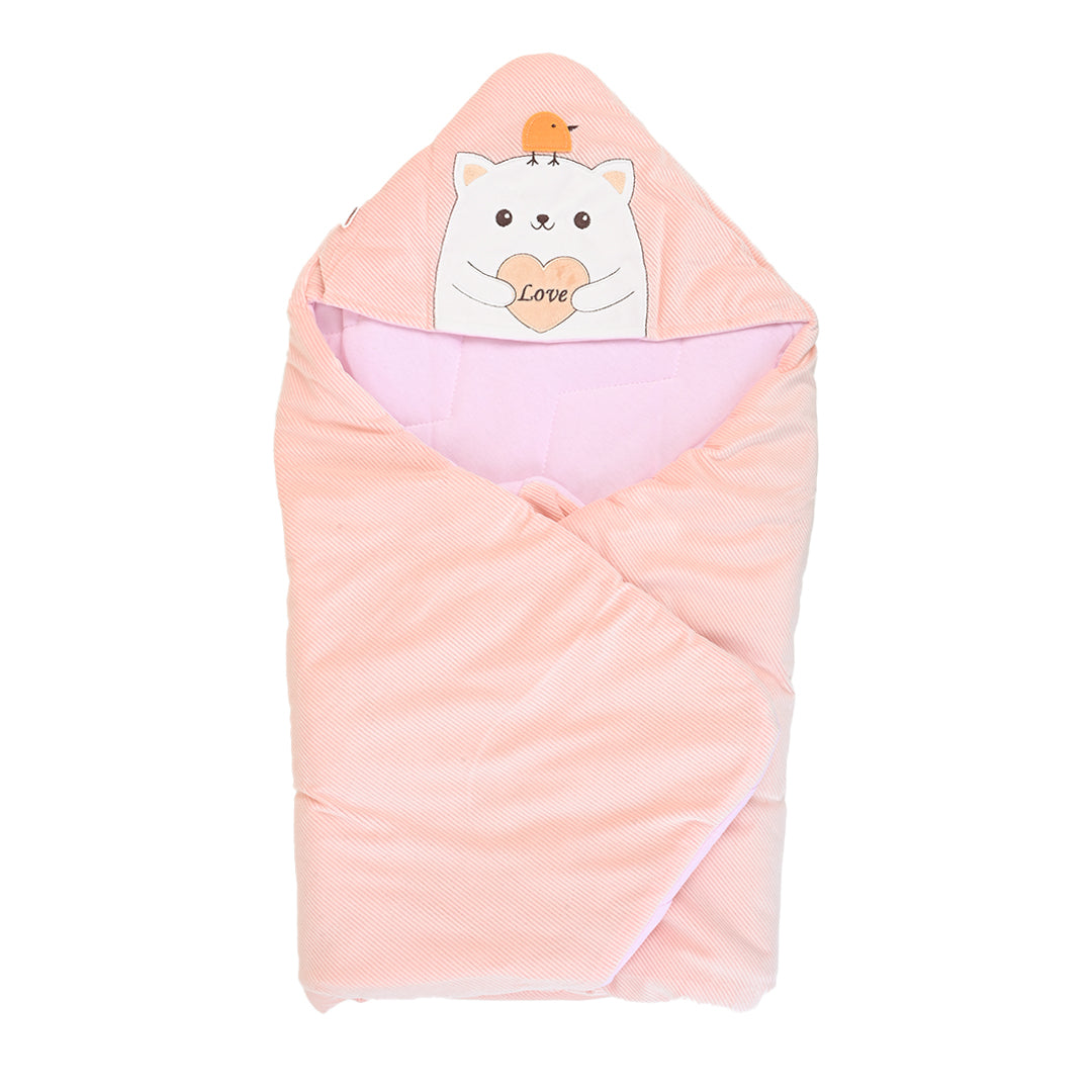 Kitty Love Quilted Carry & Sleeping Bag