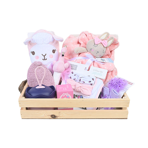 Wooden Tray Basket with Foldable Handles (Advance Payment Only)