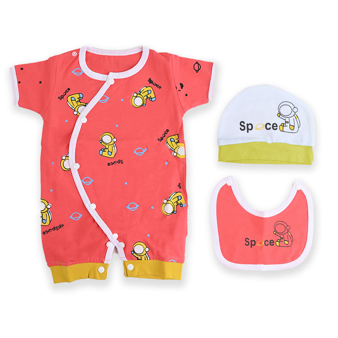 Space 3 Piece Romper Set (Economical)