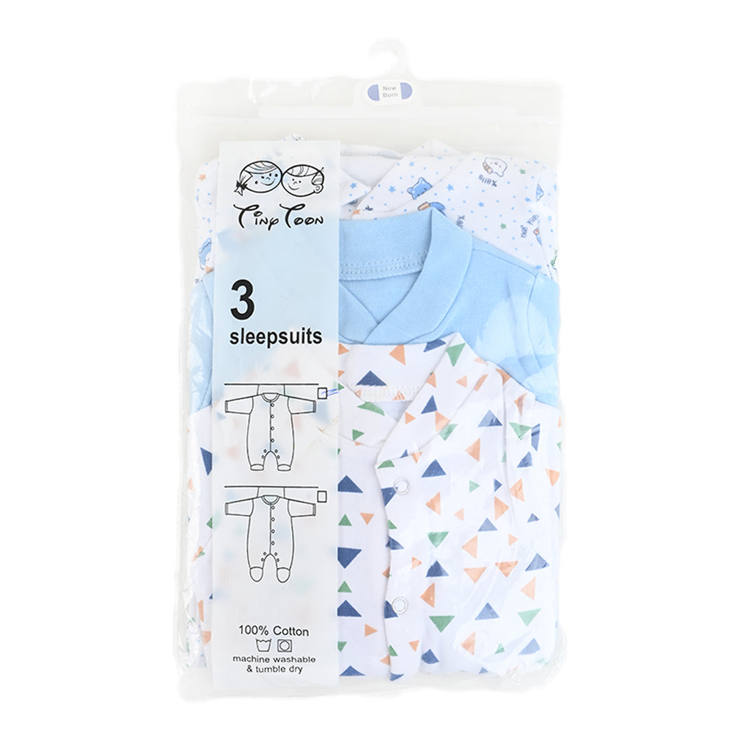 Full sleeves Sleep Suit Pack Of 3