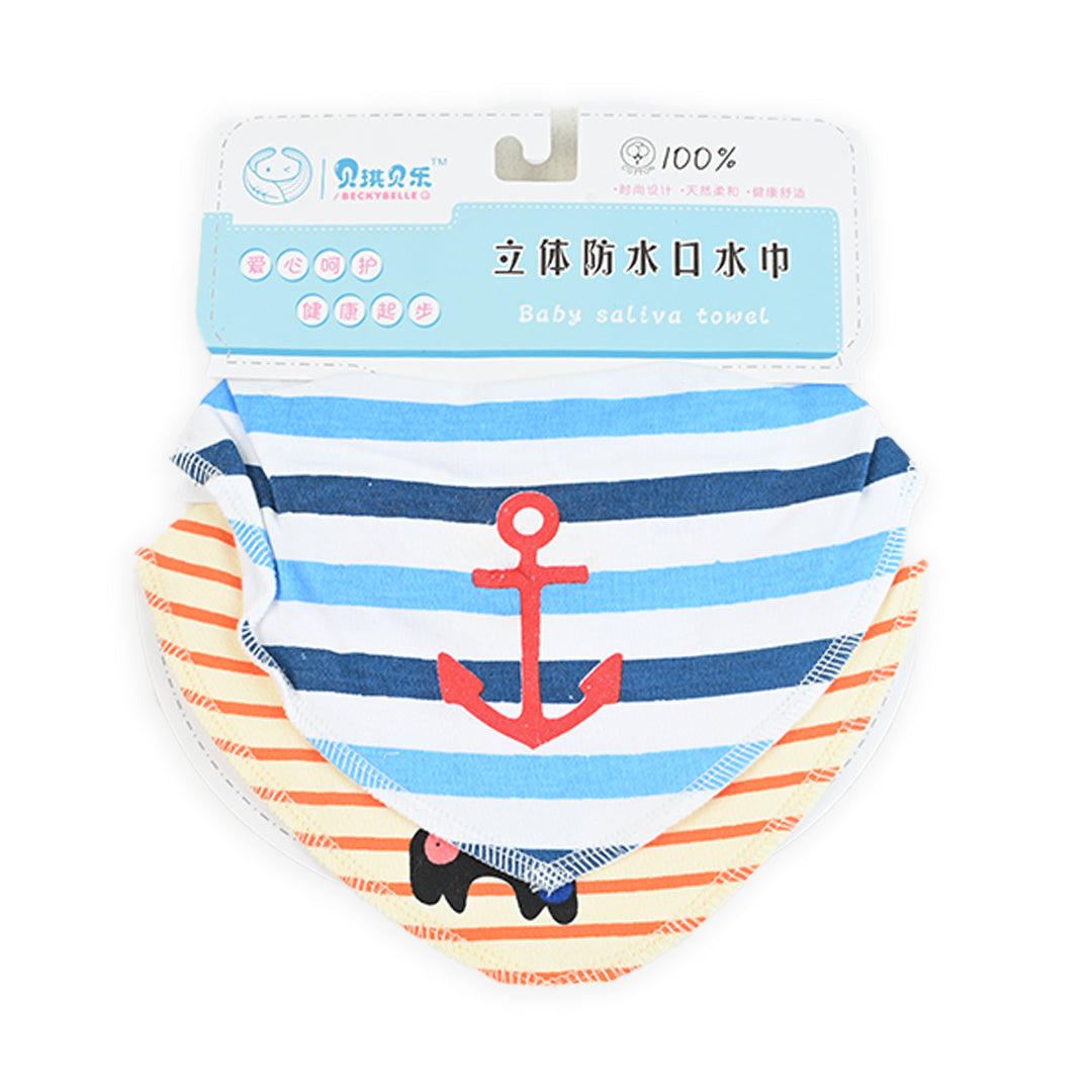 Cotton Bibs Pack of 2