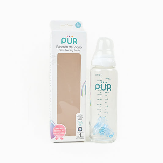 Pur Anti-Colic Glass Feeding Bottle 8oz-240ML