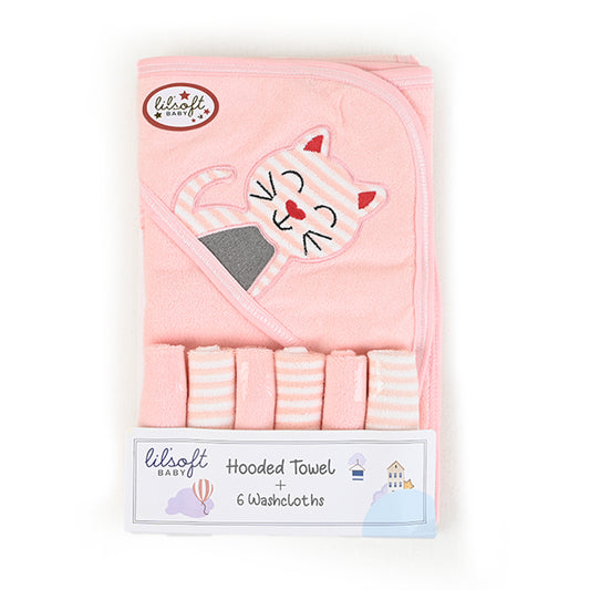 LIL Soft 7 Piece Towel Set