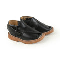 Black baby Peshawari Kheri traditional shoes