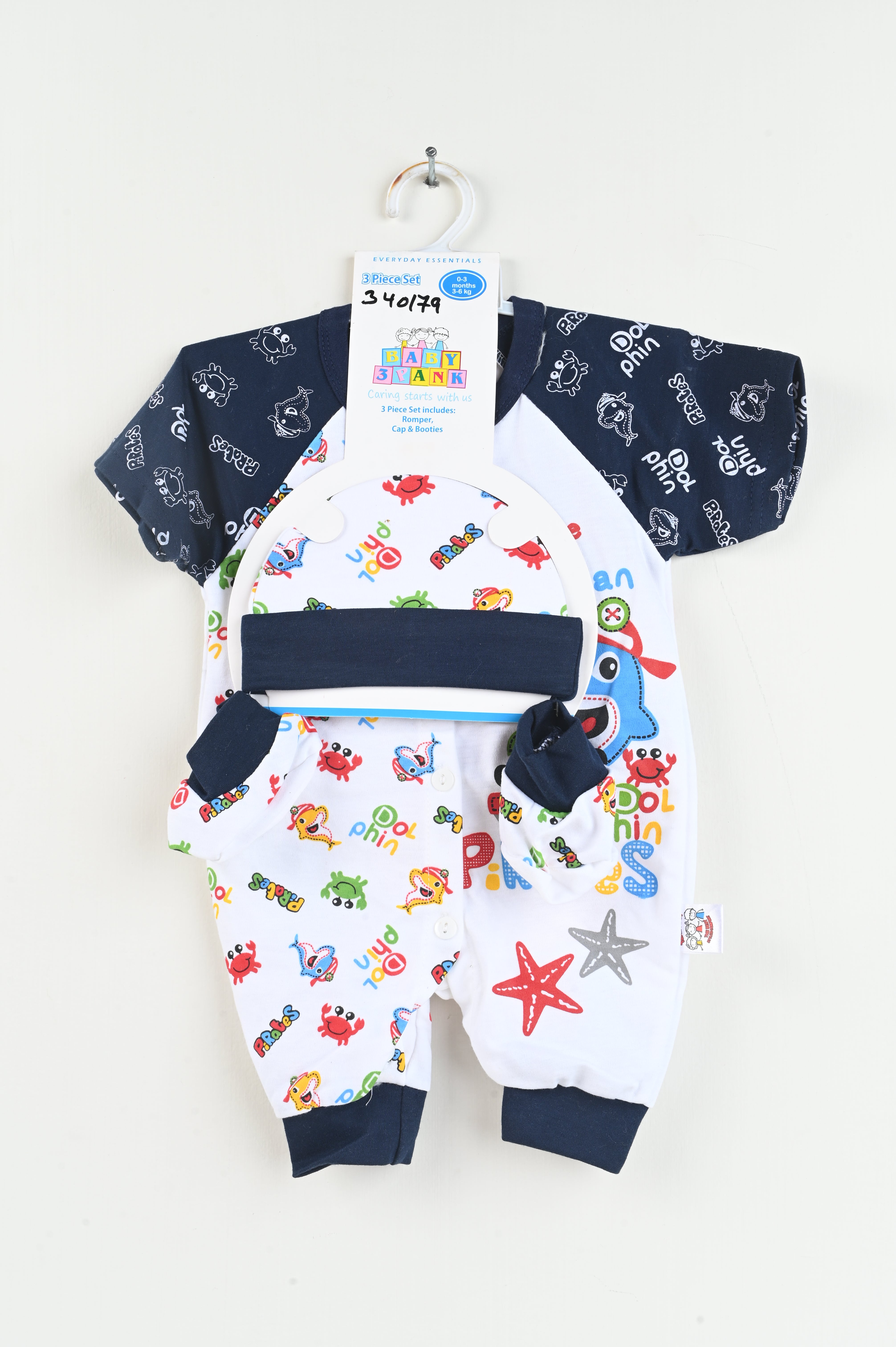 Pirate Dolphin 3 Piece Economical Set