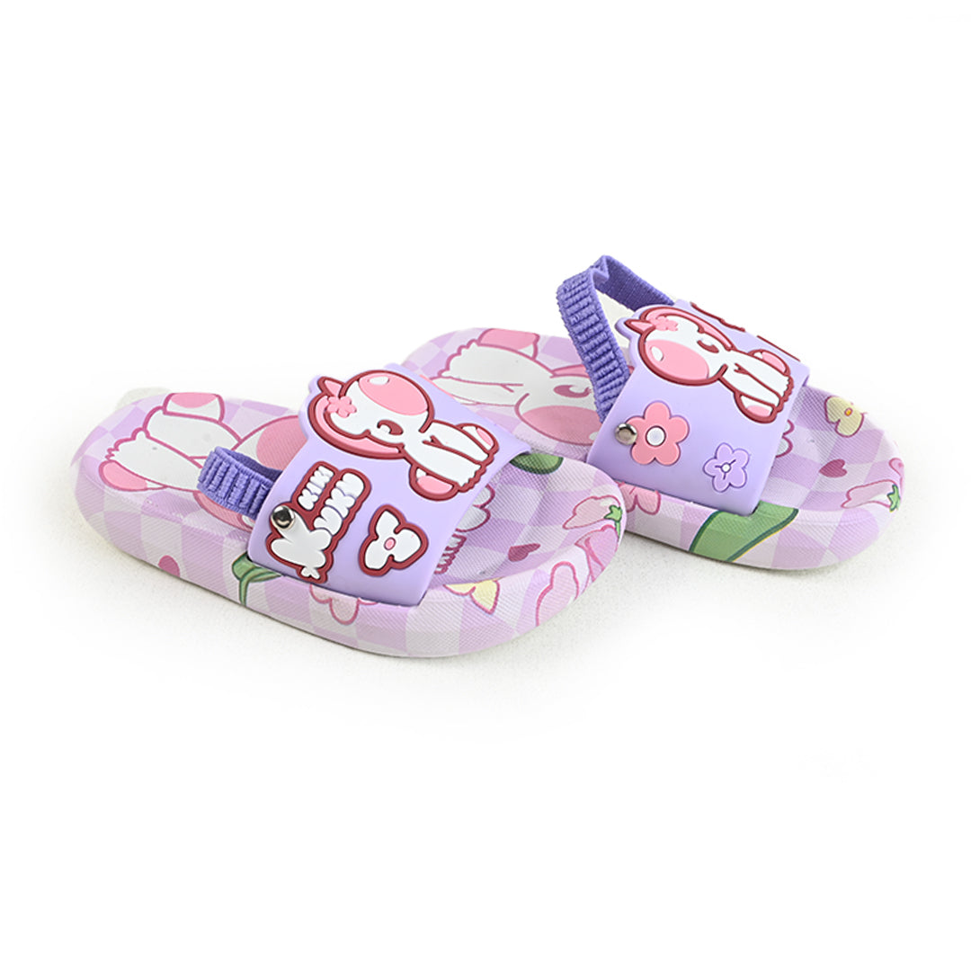 Uni Baby Designed Slippers With Back Strap (Copy)