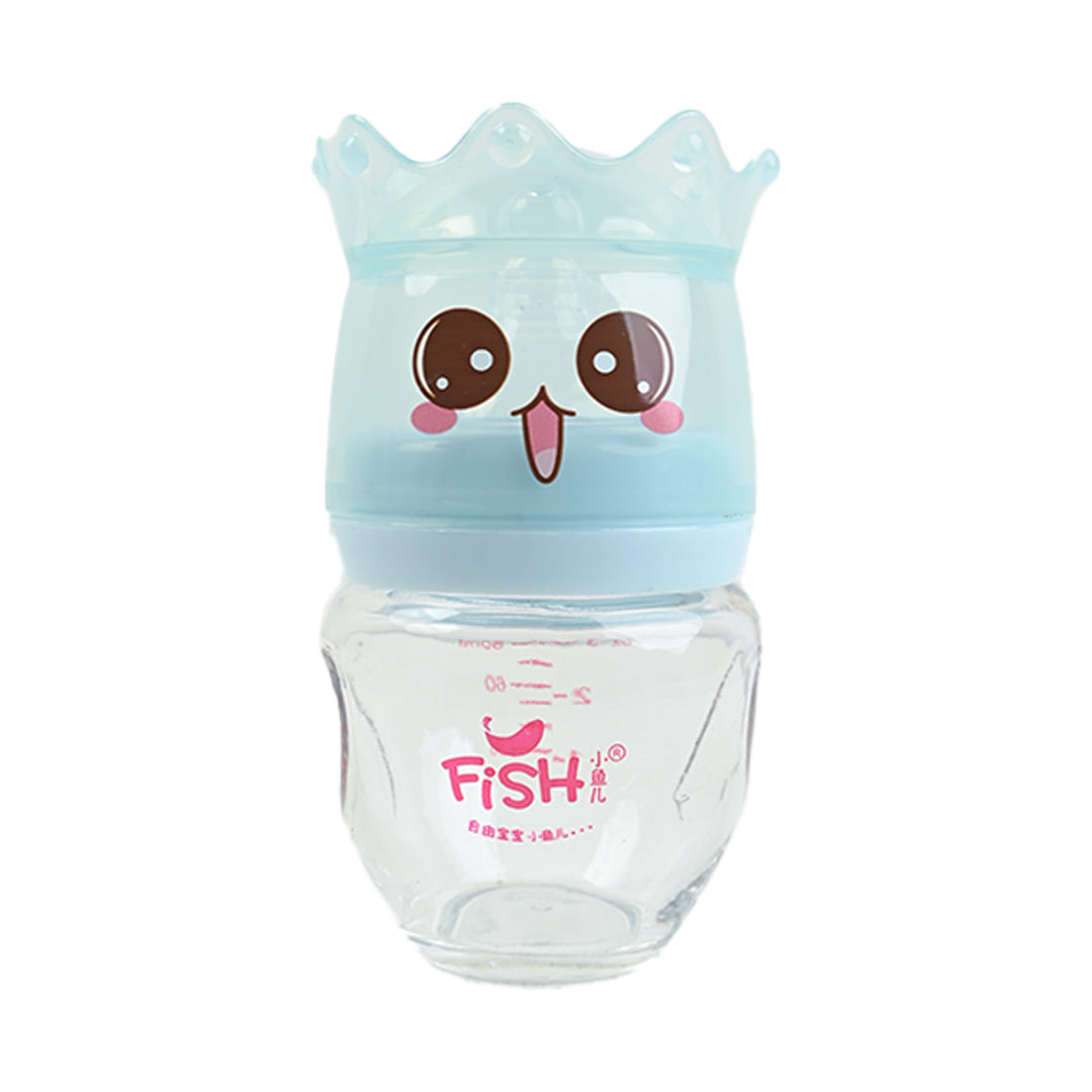 Fish 80ML Glass Feeding Bottles