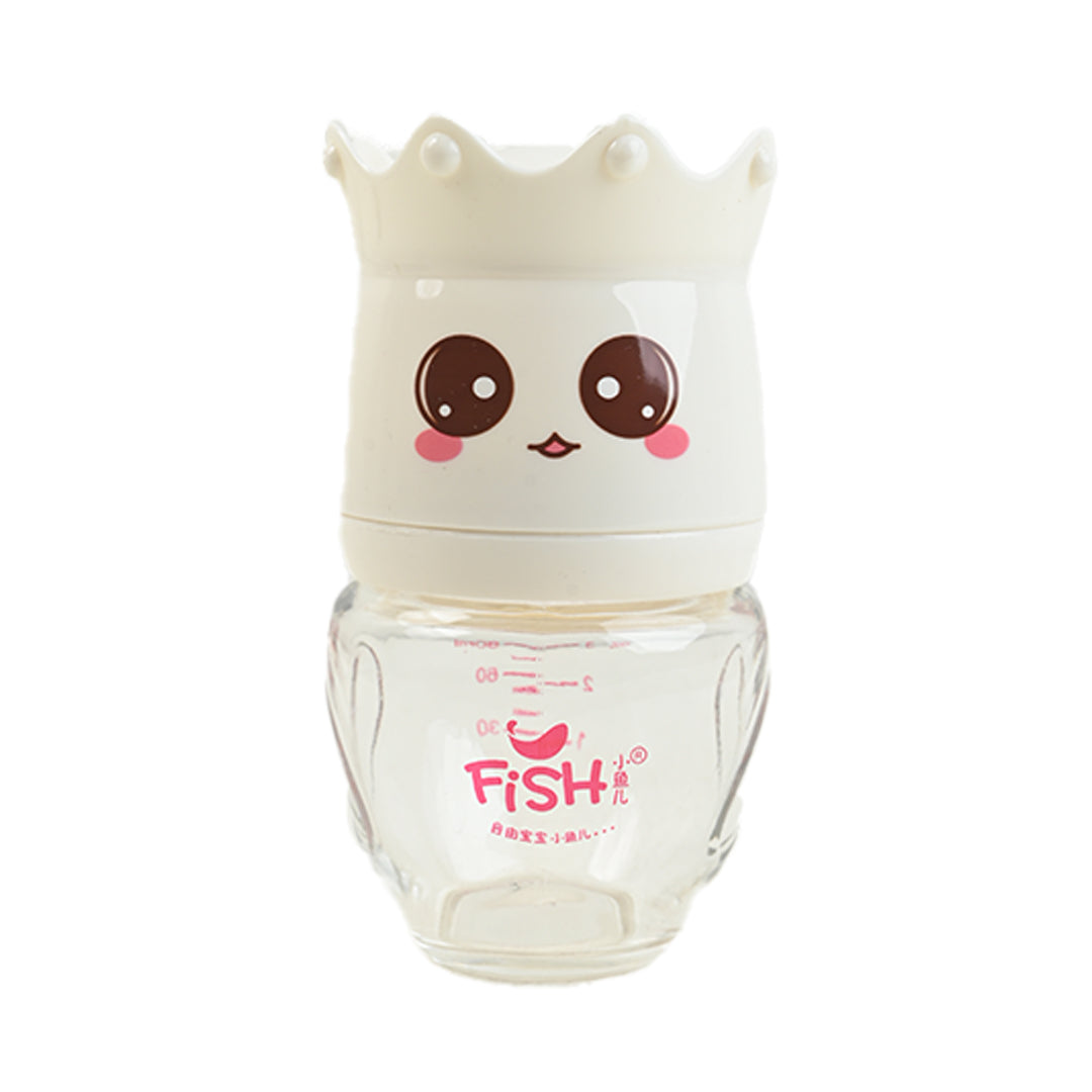 Fish 80ML Glass Feeding Bottles