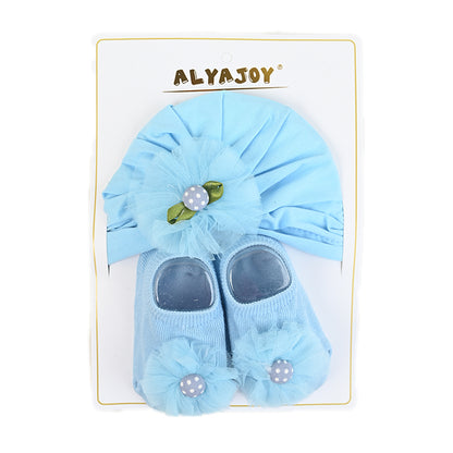 Turban Hat With  Booties