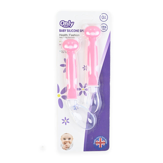 Cat Baby Silicone Feeding Spoon Set