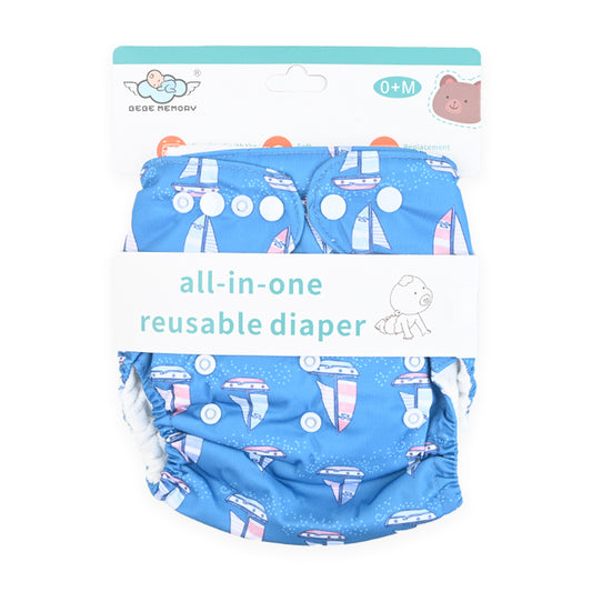 Reusable Cloth Diapers – Adjustable & Soft