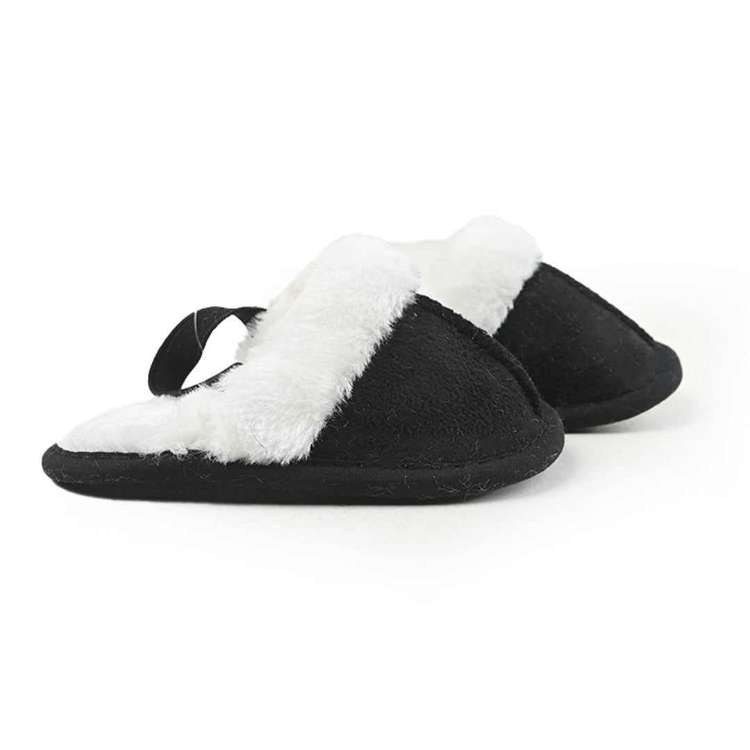 Fluff Closed Sandles With Strap