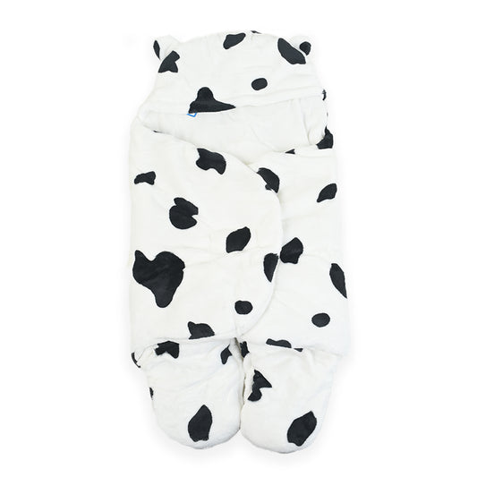 Cow Quilted Swaddle And Sleep Bag