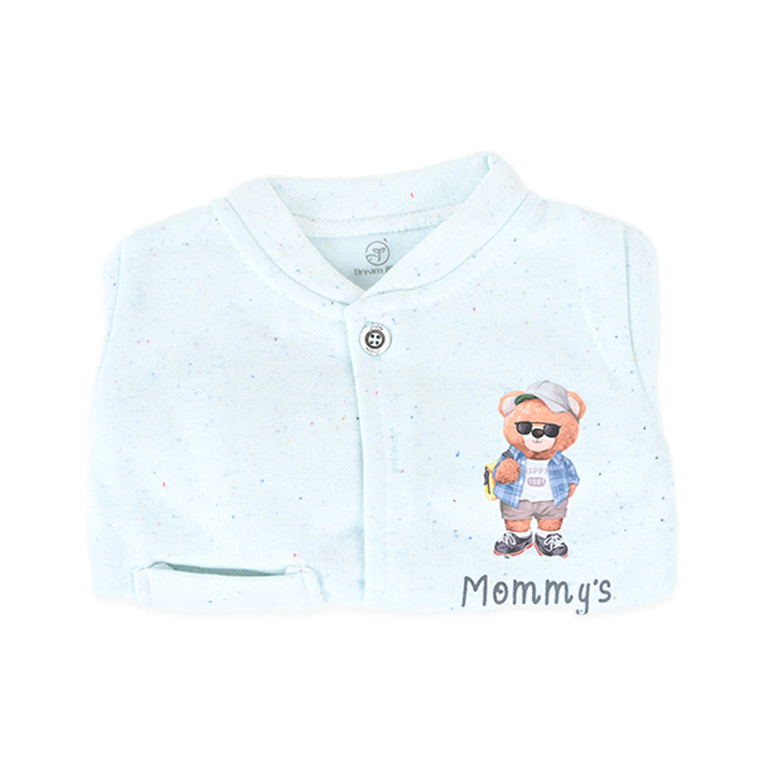 Mommy's Bear Fleece Pajama Shirt