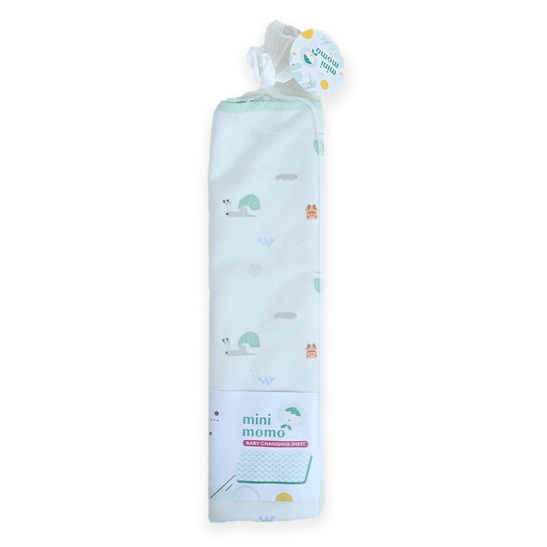 Mini Snail Diaper Changing Sheet