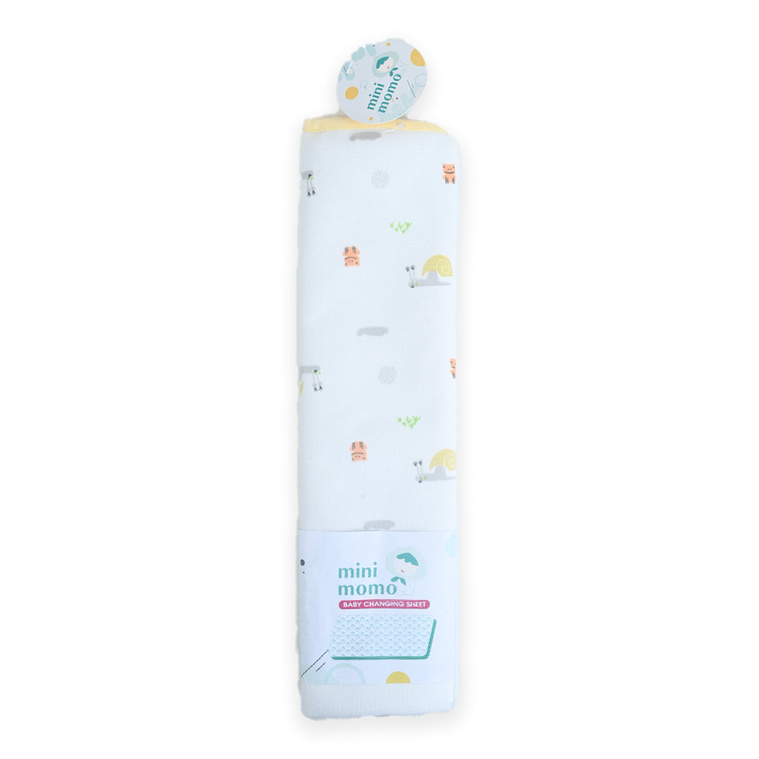 Mini Snail Diaper Changing Sheet