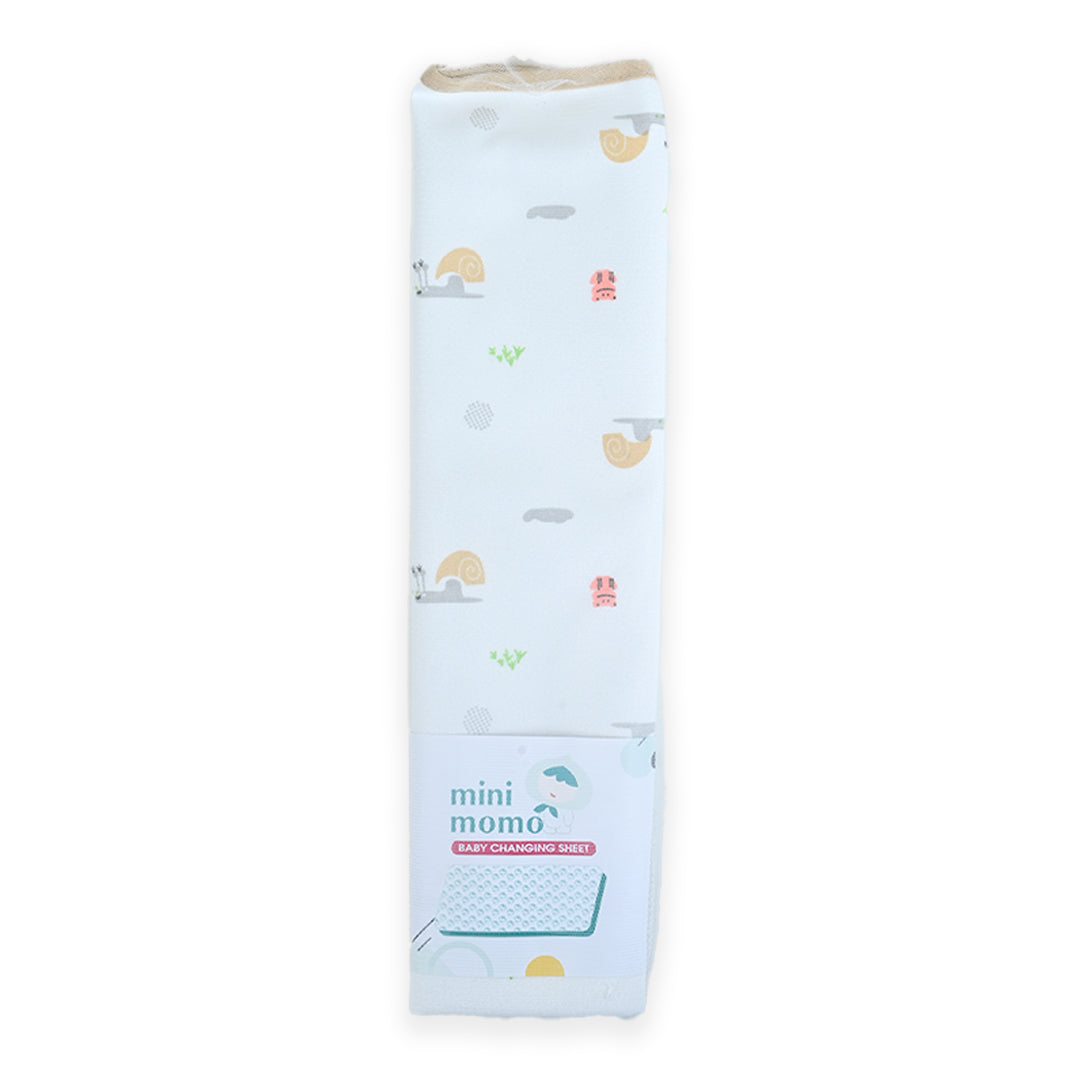 Mini Snail Diaper Changing Sheet