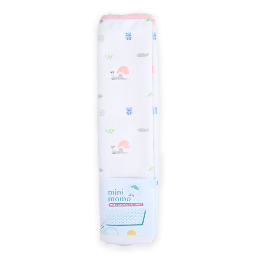 Mini Snail Diaper Changing Sheet