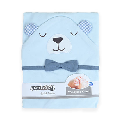 Sunnozy Bear Hooded Wrapping Sheet