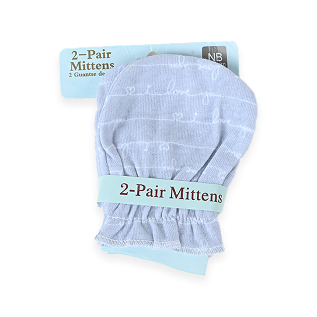 Pack of 2 Cotton Mittens D9