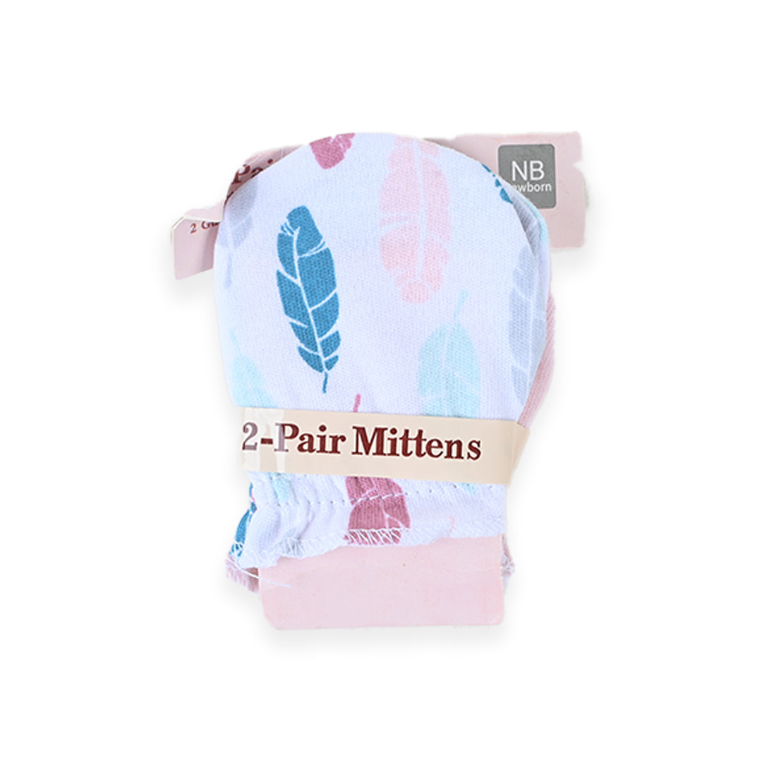 Pack of 2 Cotton Mittens D15