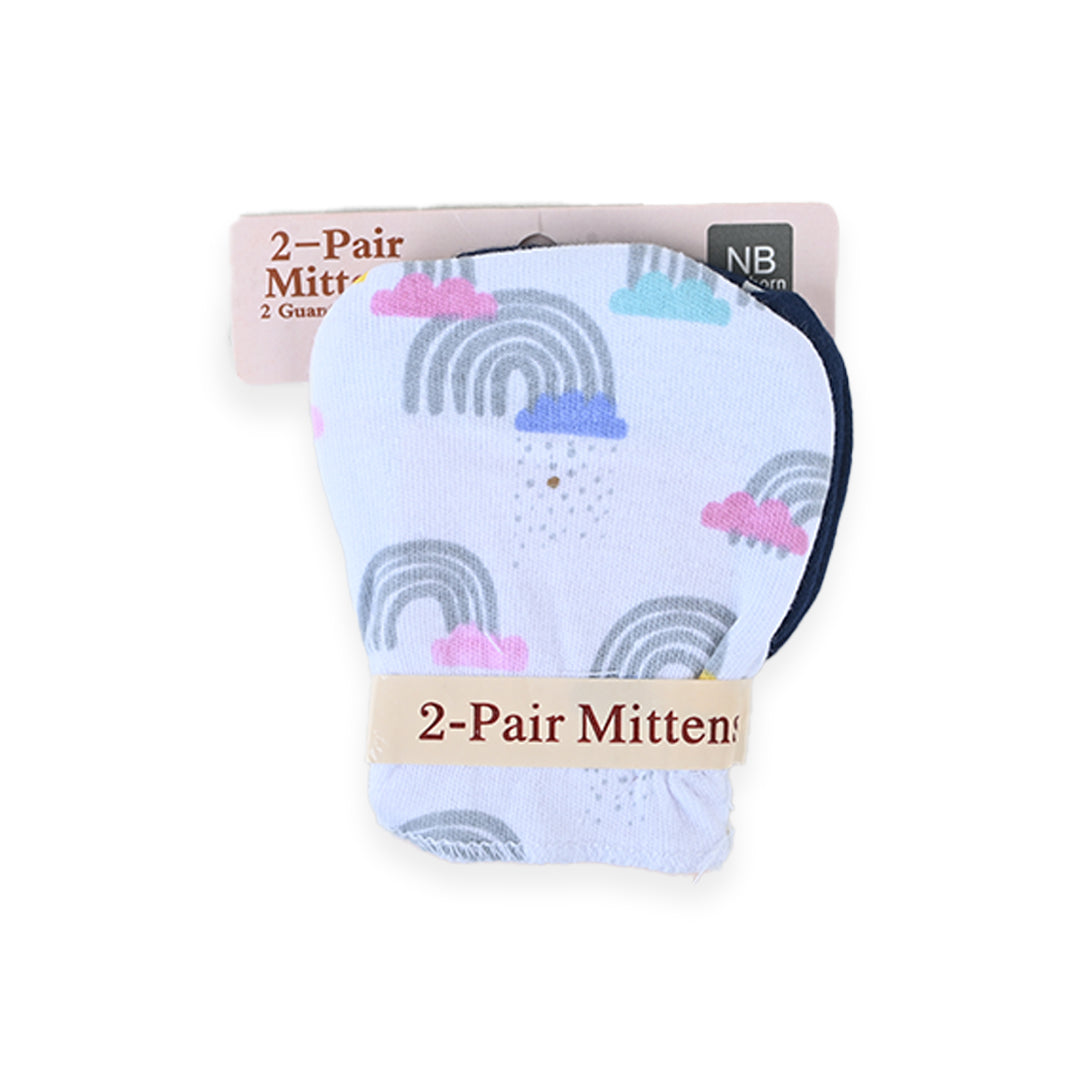 Pack of 2 Cotton Mittens D7