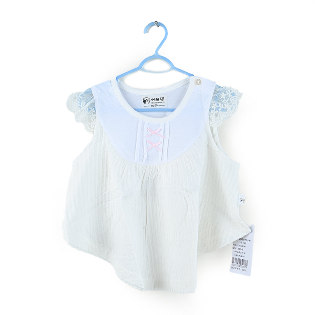 Sleeveless Cotton Baby Frock