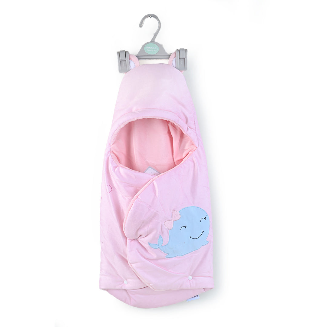 Sunnozy Premium Quilted Hooded Warm Baby Sleep & Carry Bag