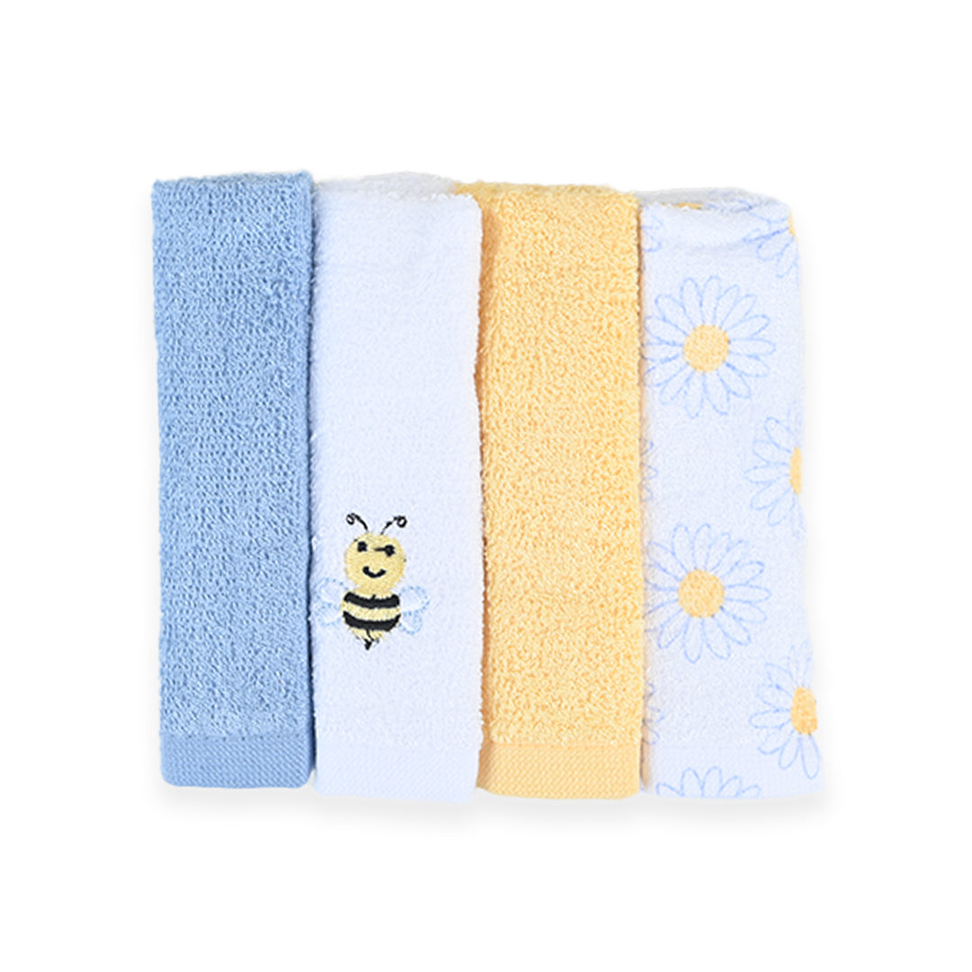 Honey Bee Pack Of 4 Towel Gift Set