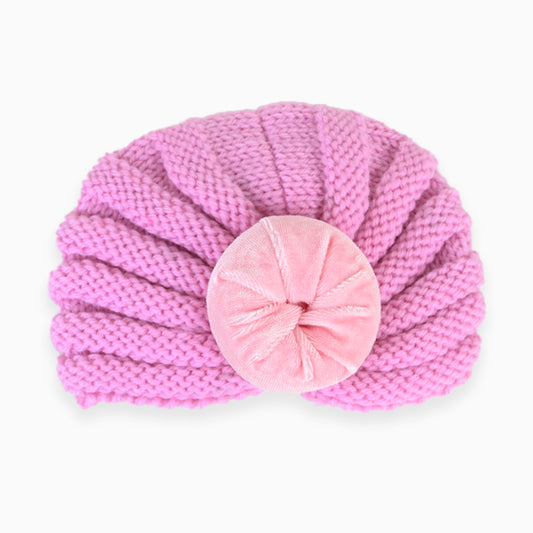 Round Wool Turban Hats