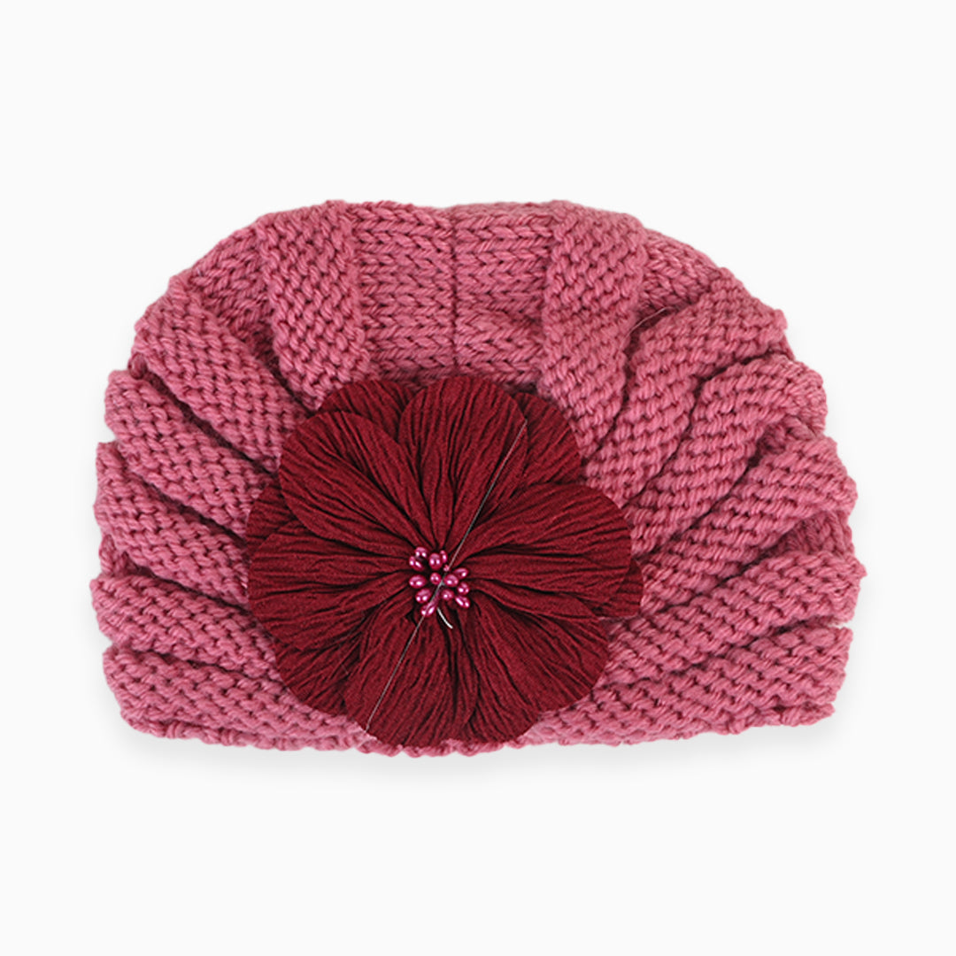 Bloom Wool Turban Hats