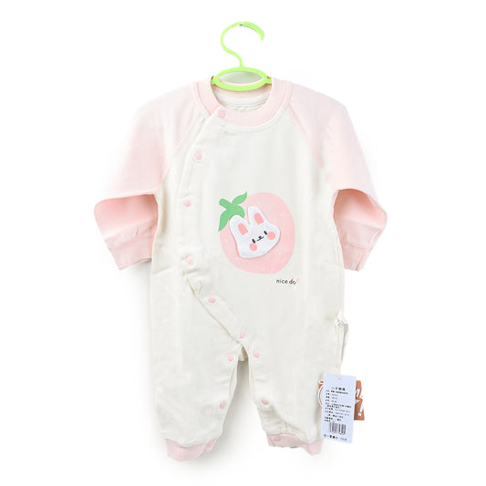 Kitty Orange Baby Romper