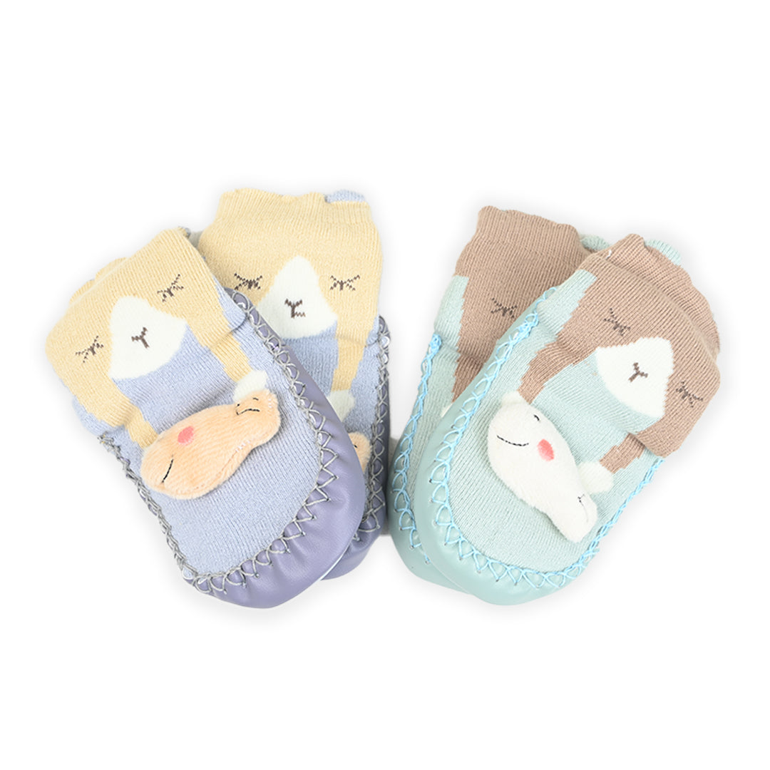 Socks with soft sole pack of 2