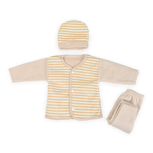 Stripes 3 Piece Fleece Winter sleep starter set