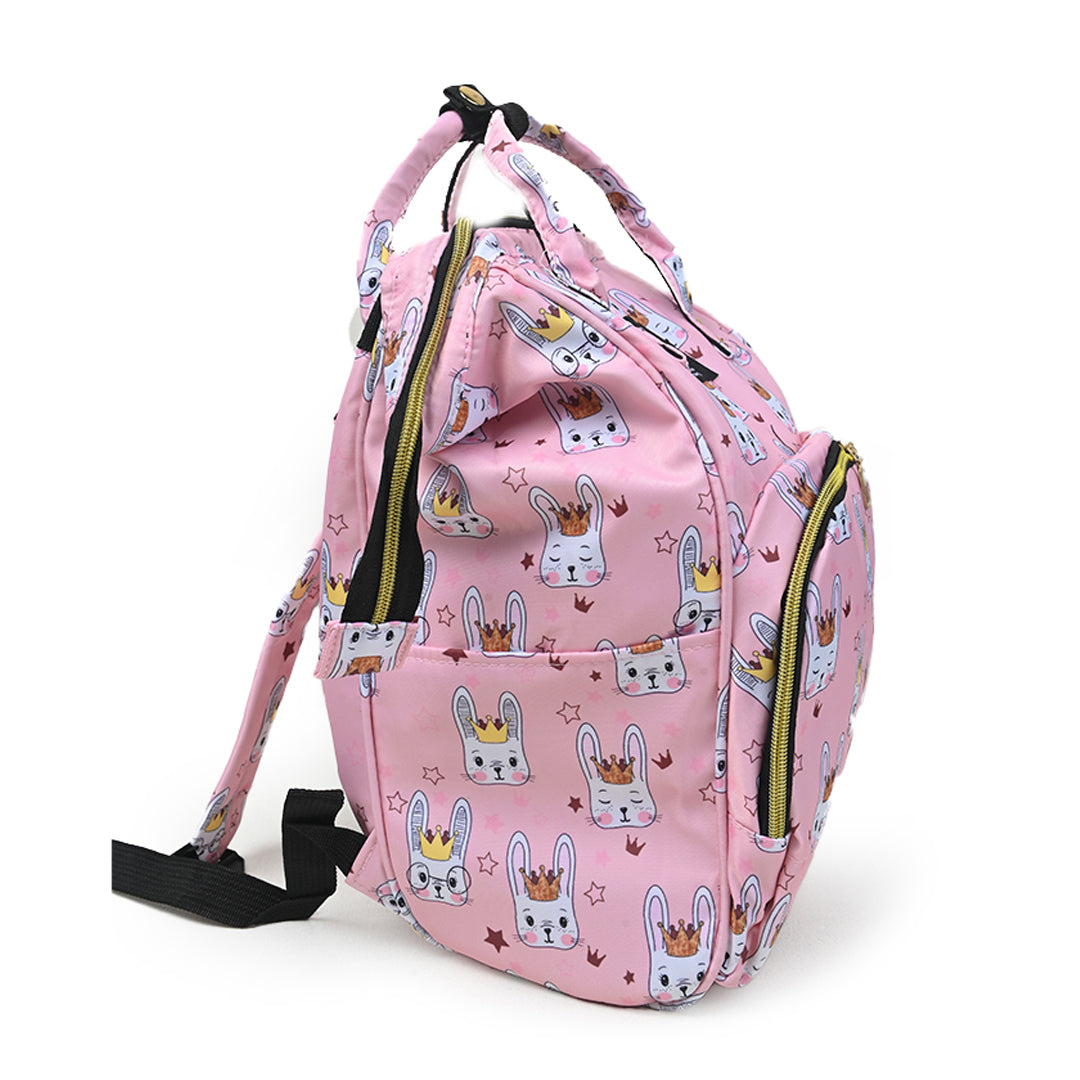 Pink Cat Diaper Bag